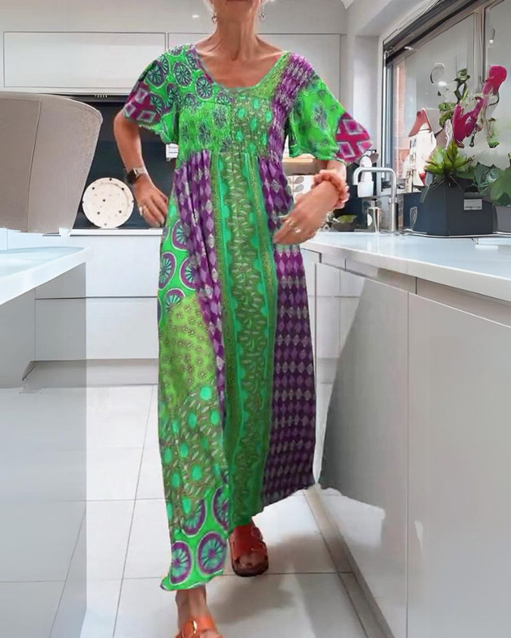 Melania | Colorful Bohemian Dress