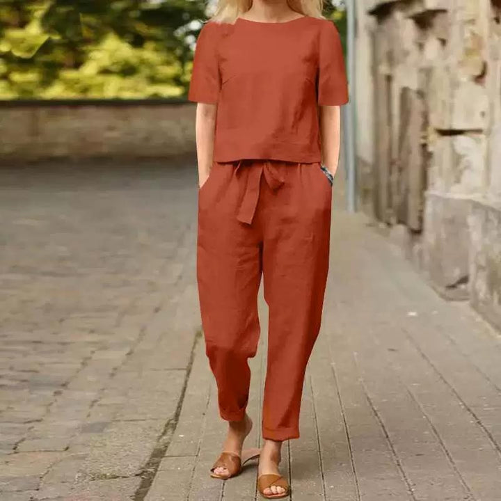 Poppy | Linen Two-Piece Set