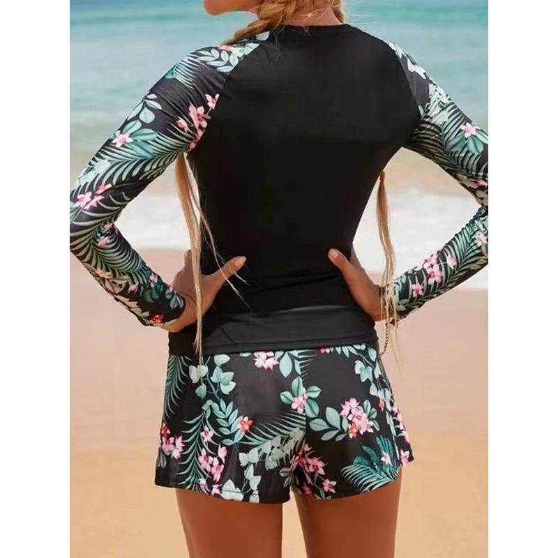 Noa | Long-Sleeve Two-Piece Surfing Swimsuit