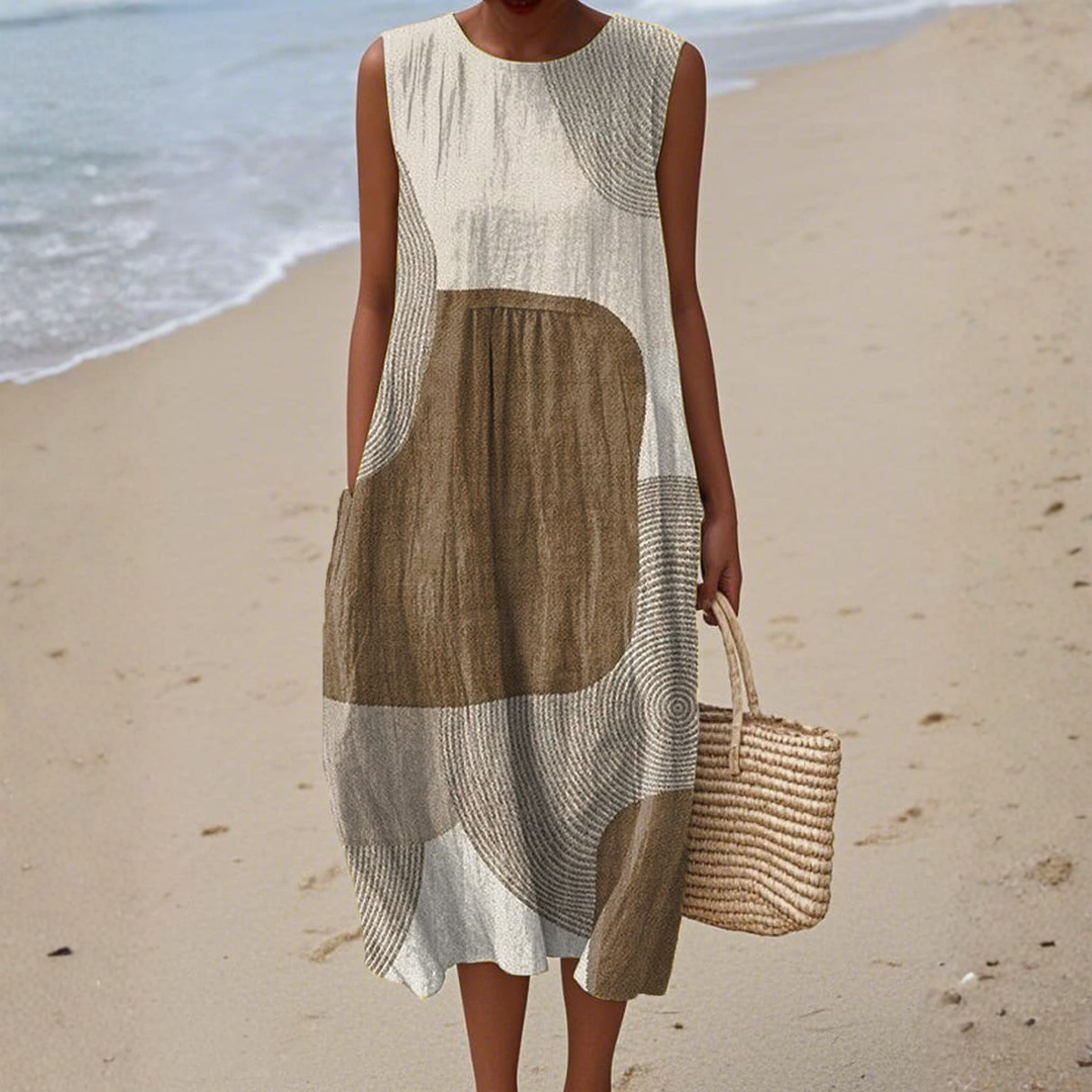 Helena™ Abstract Summer Dress