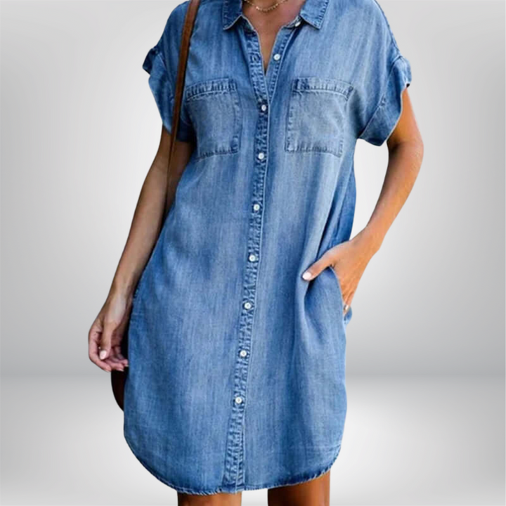 Ella | Casual Denim Dress
