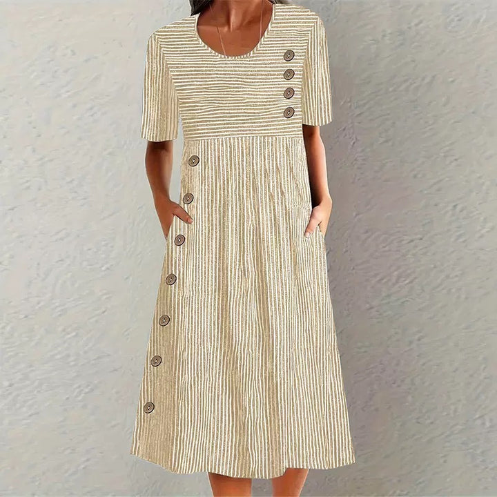 Elsa | Striped Summer Dress