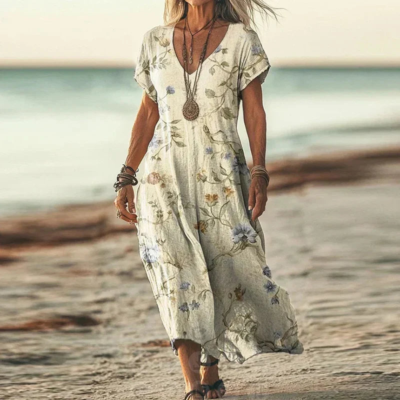 Claudia | Floral Midi Dress